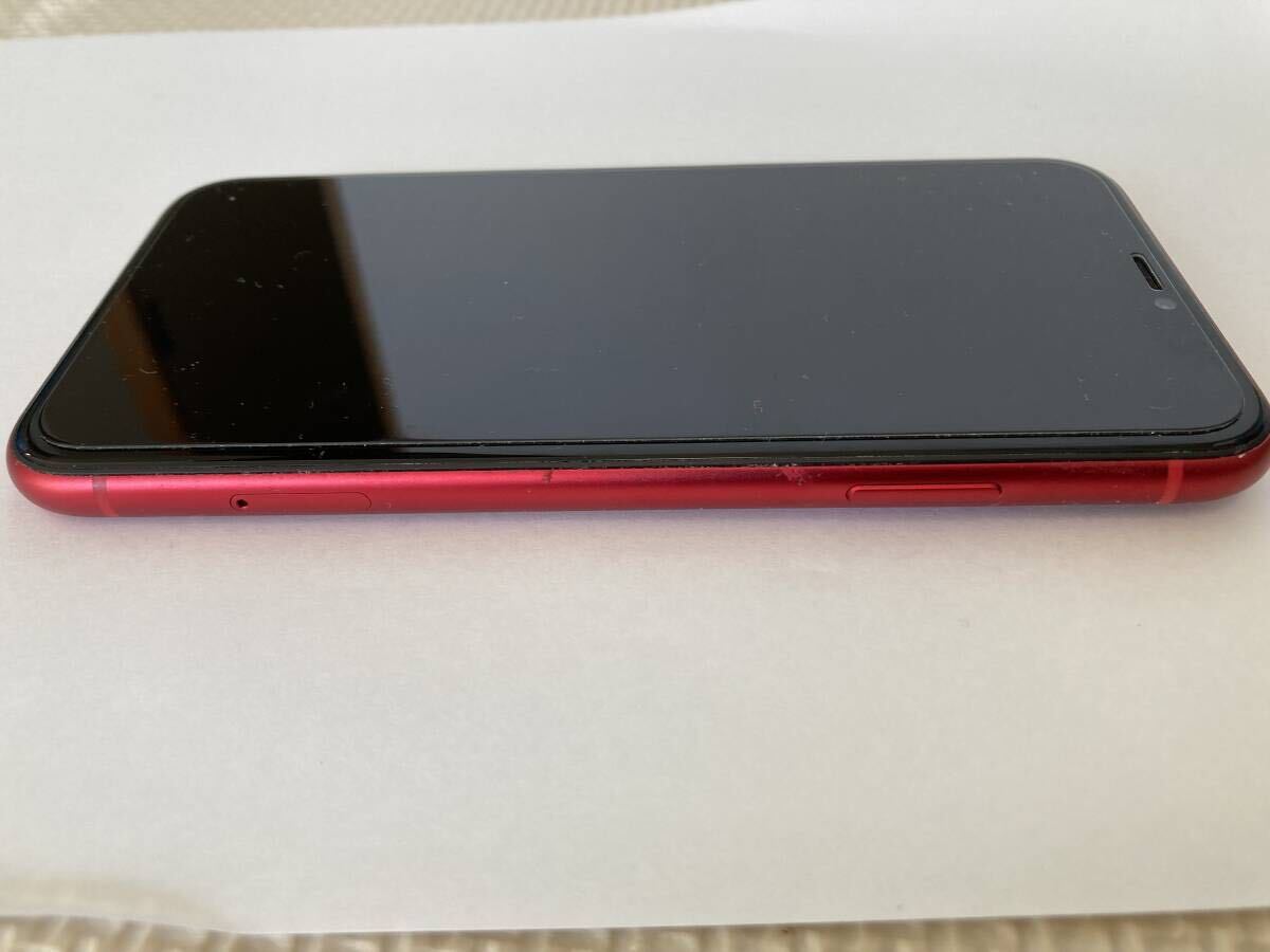 iPhone 11 128GB （PRODUCT）RED ドコモ 中古 箱あり_画像5