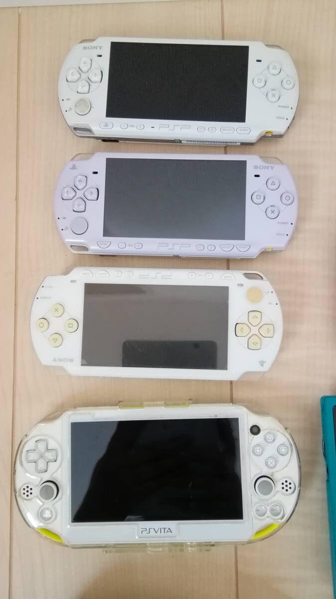 240316　PSP 本体 PSP-3000, PSP-2000, PSP-1000, PSVITA本体, NINTENDO 3DS LL本体, NINTENDo SWITCH本体　ソフト等　訳ありジャンク品_画像5