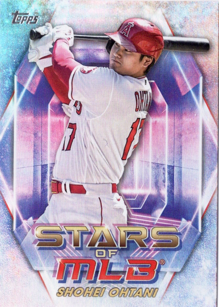 【Shohei Ohtani 大谷翔平】2023 Topps - インサート Stars of MLB #SMLB-33 ★ Los Angeles Angels ロサンゼルス・エンゼルス ドジャースの画像1