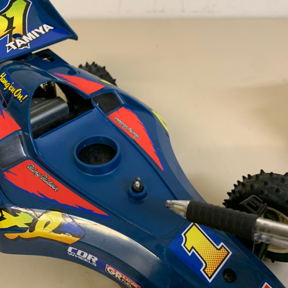 2台セット TAMIYA QDラジコン アバンテ2001 ダッシュ3号 流星 シューティングスター タミヤ AVANTE DASH3号 RCカー ジャンク品【1930_画像5