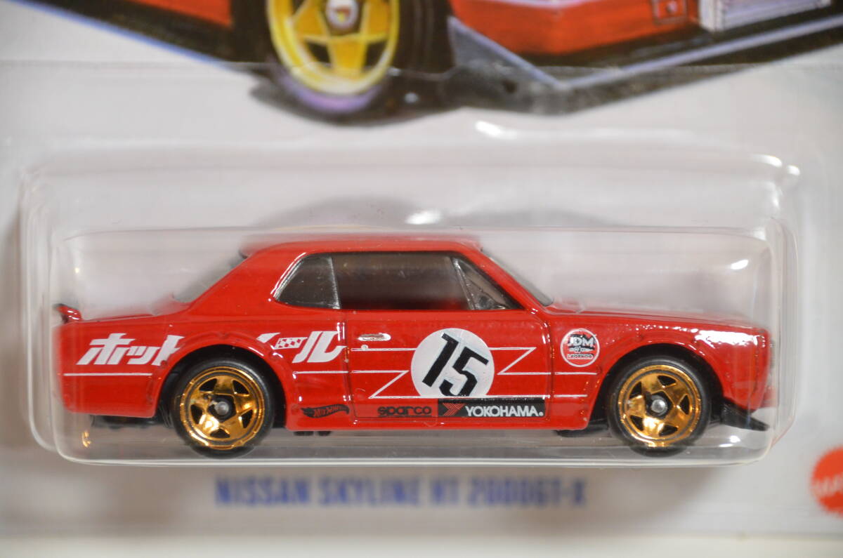 Hot Wheels 2024 J-IMPORTS NISSAN SKYLINE HT 2000GT-X #2/5 ★ホットウィール HW ニッサン スカイライン ハコスカ_画像2