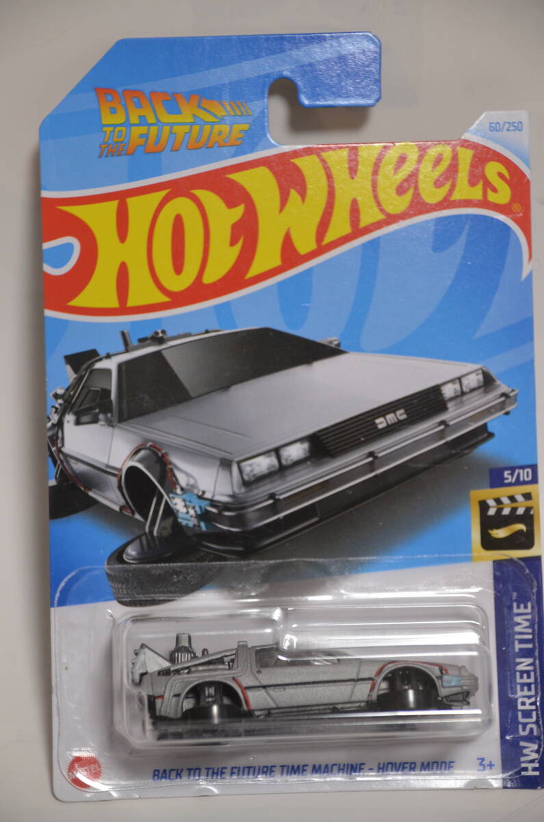 【英語版】Hot Wheels 2024 BACK TO THE FUTURE TIME MACHINE HOVER MODE #60/250 ★ HW ホットウィール デロリアン ホバー モード_画像1