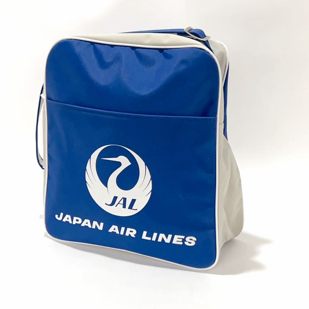 デッドストック★JAL　日本航空　当時物　ショルダーバッグ　日本製　MADE IN JAPAN　JAPAN AIR LINES　日航商事　MARUYOSHI　ヴィンテージ_画像1