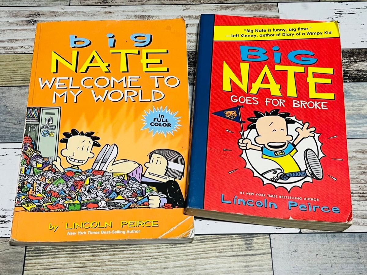Big NATE 洋書 英語 絵本 漫画 マンガ アメコミ 2冊セット まとめ