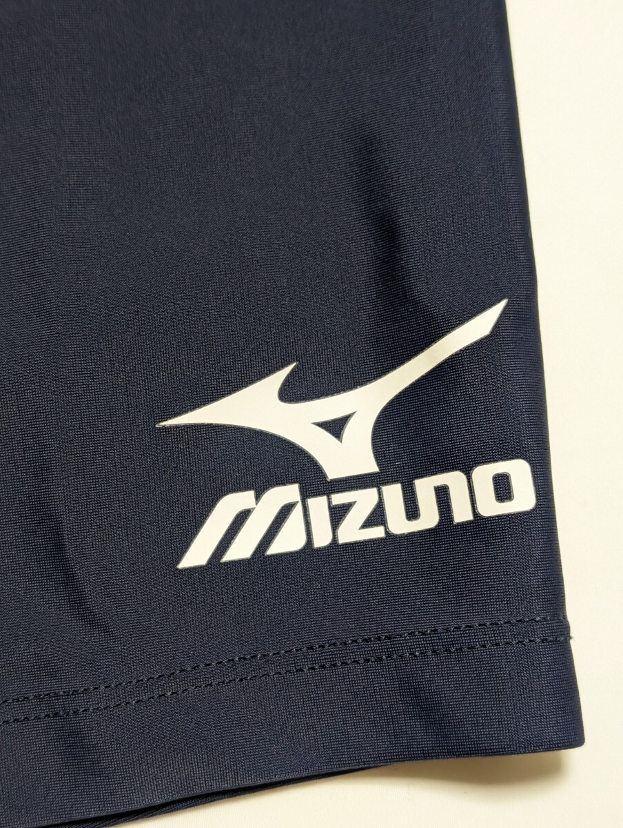 ミズノ MIZUNO ランニング　ジョギング　陸上競技　タイツ　スパッツ メンズ 紺 Mサイズ 