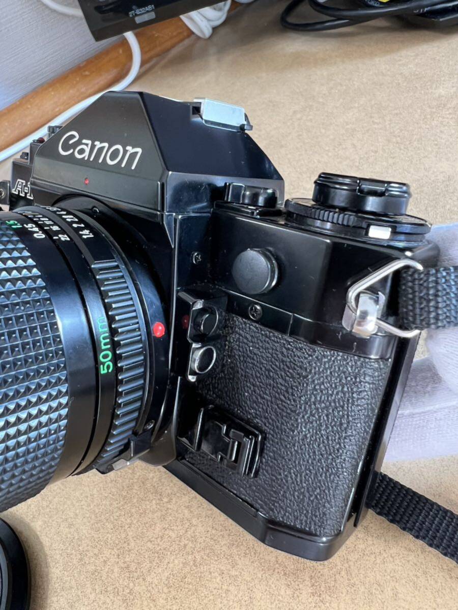 キャノン Canon A-1 LENS FD 50mm F1.4 フィルムカメラ _画像2