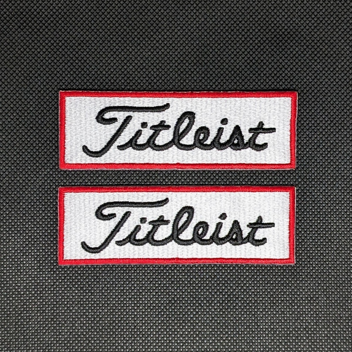 Titleist タイトリスト アイロンワッペン ワッペン 刺繍ワッペン 2枚SET_画像1