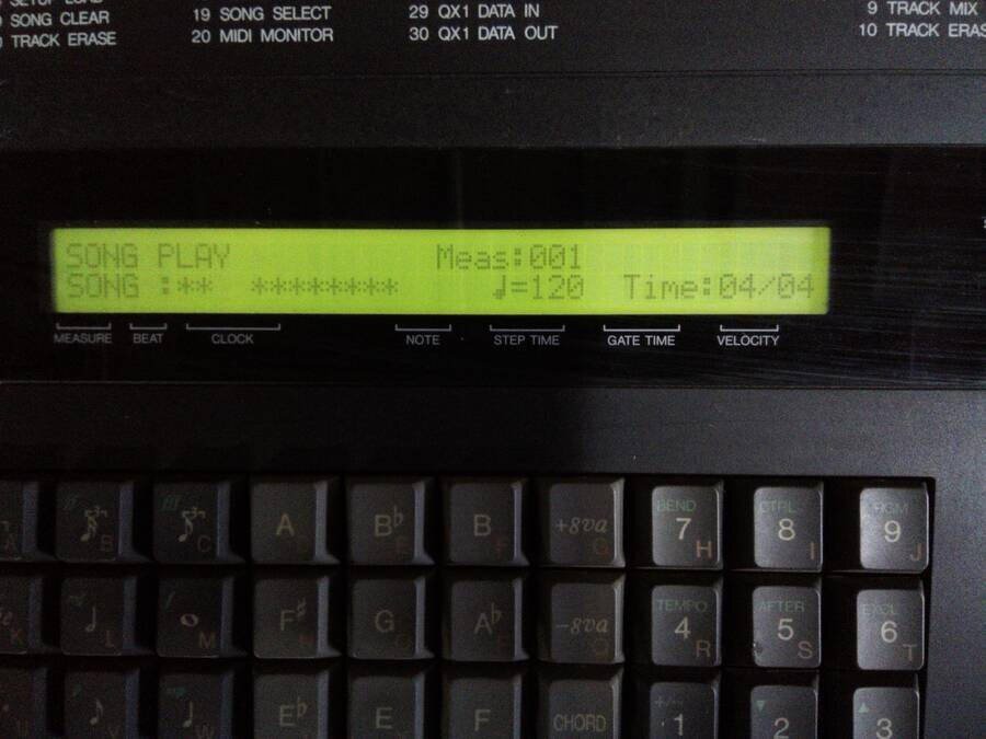 YAMAHA QX3 ヤマハ シーケンスレコーダー★現状品【TB】_画像10