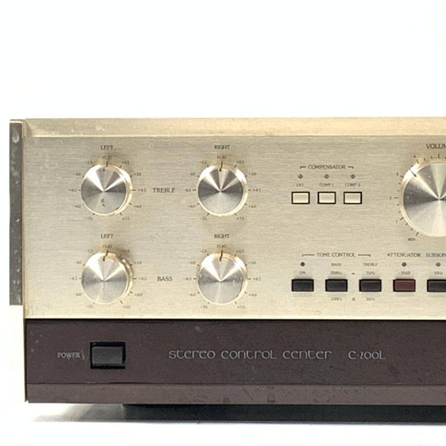 Accuphase アキュフェーズ C-200L コントロールプリアンプ◆現状品_画像2