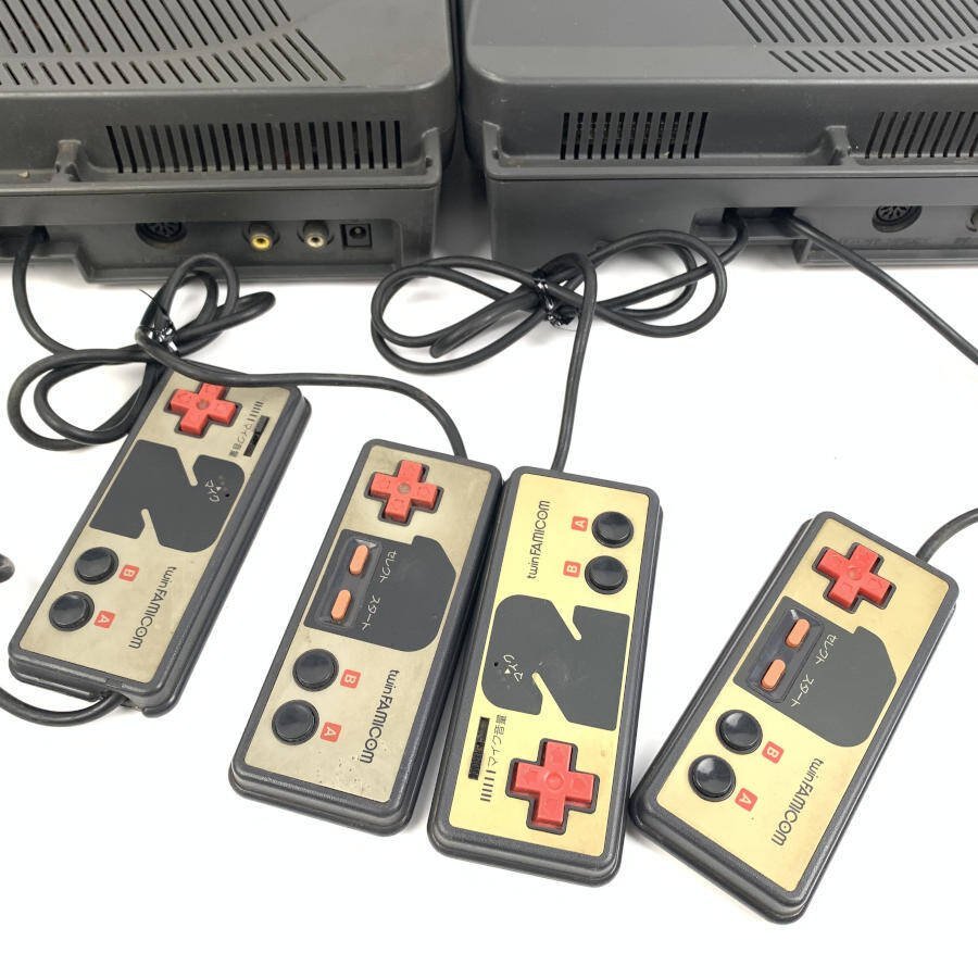 SHARP シャープ ツインファミコン 本体 前期版 まとめ売り 4台セット 難あり＊ジャンク品【GH】_画像8