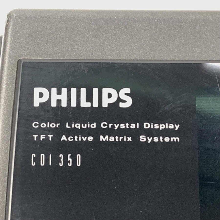 PHILIPS フィリップス CDI350 CDi Color Liquid CryStal Display TFT Active Matrix System ゲーム機本体 難あり＊ジャンク品_画像9
