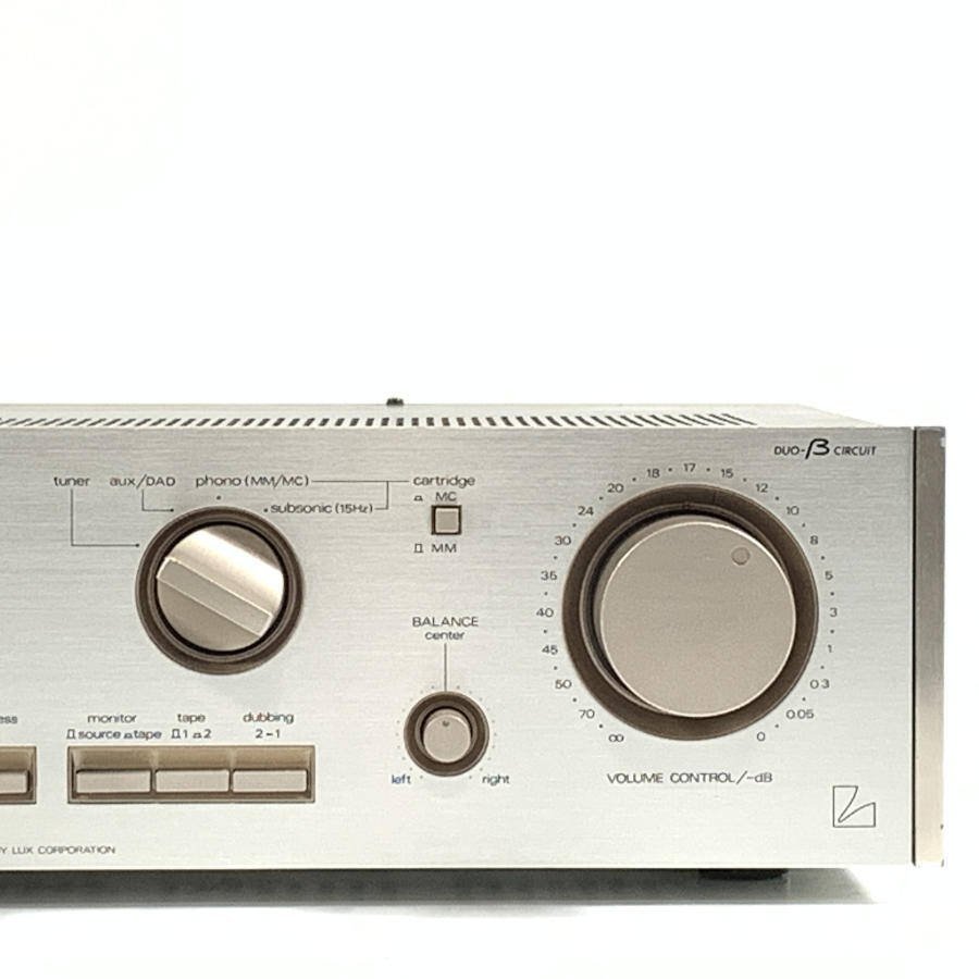 LUXMAN L-400 ラックスマン プリメインアンプ 実効出力63W+63W(8Ω時)◆現状品_画像3