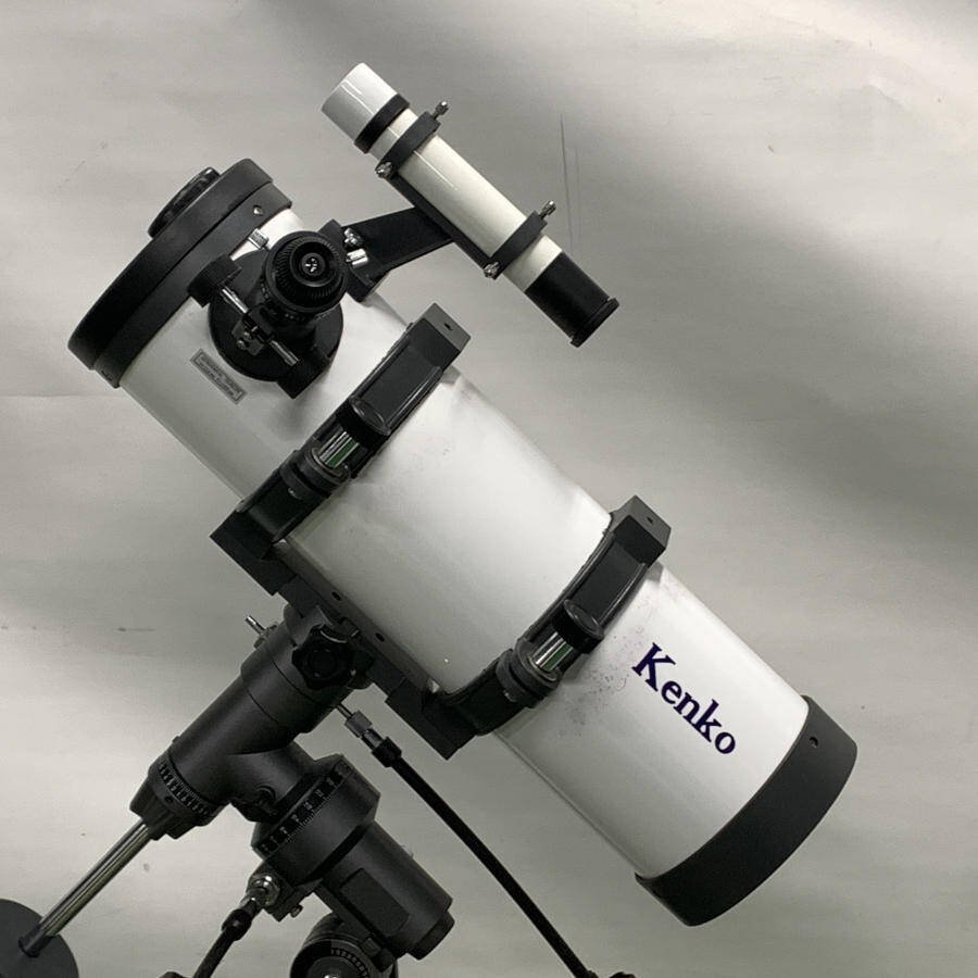 Kenko ケンコー SW-VIPC 天体望遠鏡 D=114mm F=1000mm 取説/対物キャップ/レンズ類/接眼アダプタ/微動ハンドル付き●ジャンク品_画像3
