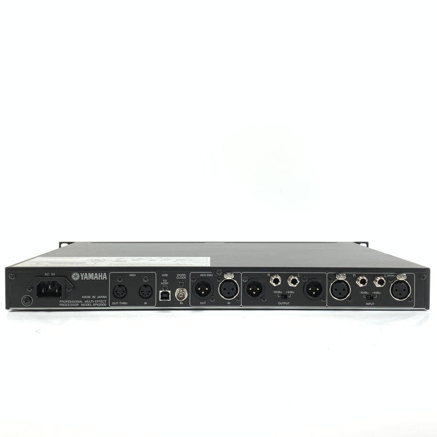 YAMAHA ヤマハ SPX2000 マルチエフェクター★ジャンク品【TB】_画像5