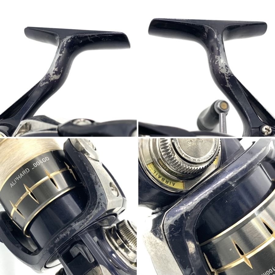 DAIWA ALPHARD 2004GD ダイワ スピニングリール アルファード ※巻上動作難あり 動作/状態説明あり＊現状品【福岡】_画像10