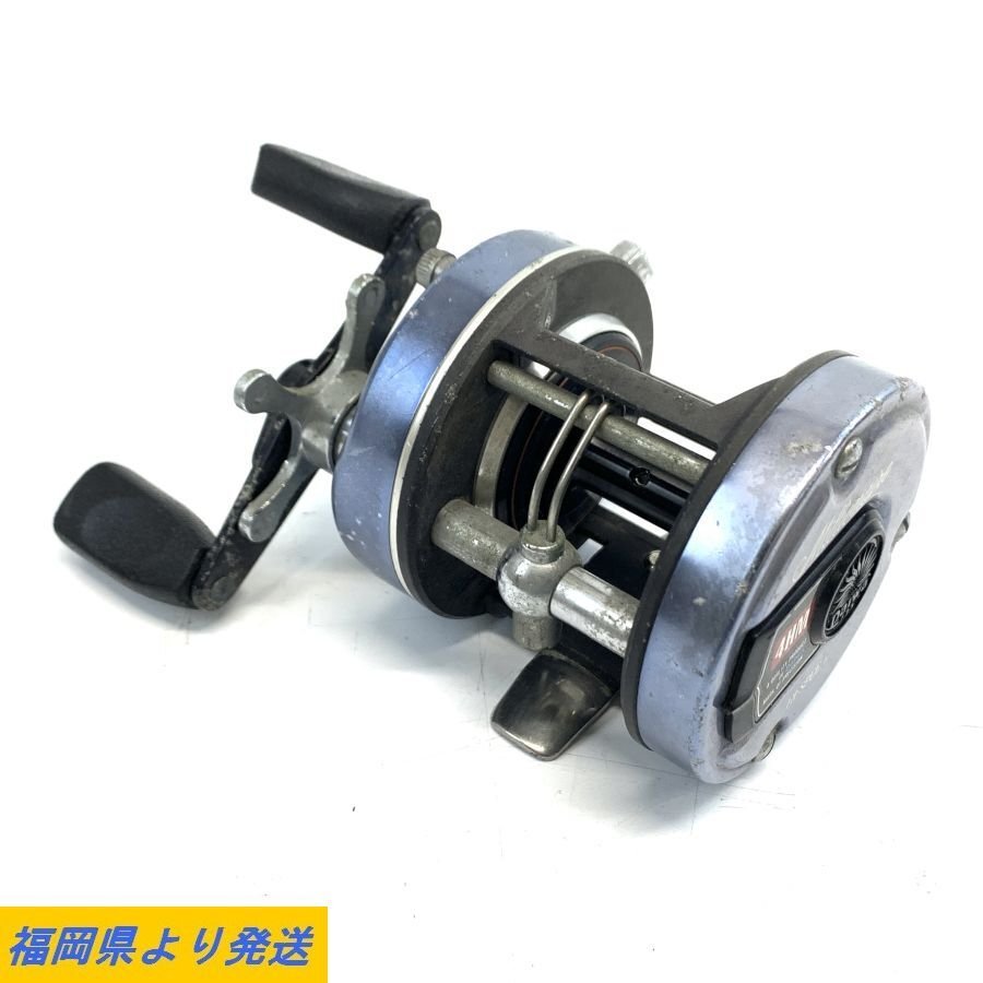 DAIWA Millionaire 4HM ダイワ ミリオネア ベイトリール 右巻き 手動巻上動作OK 状態説明あり＊現状品【福岡】_画像1