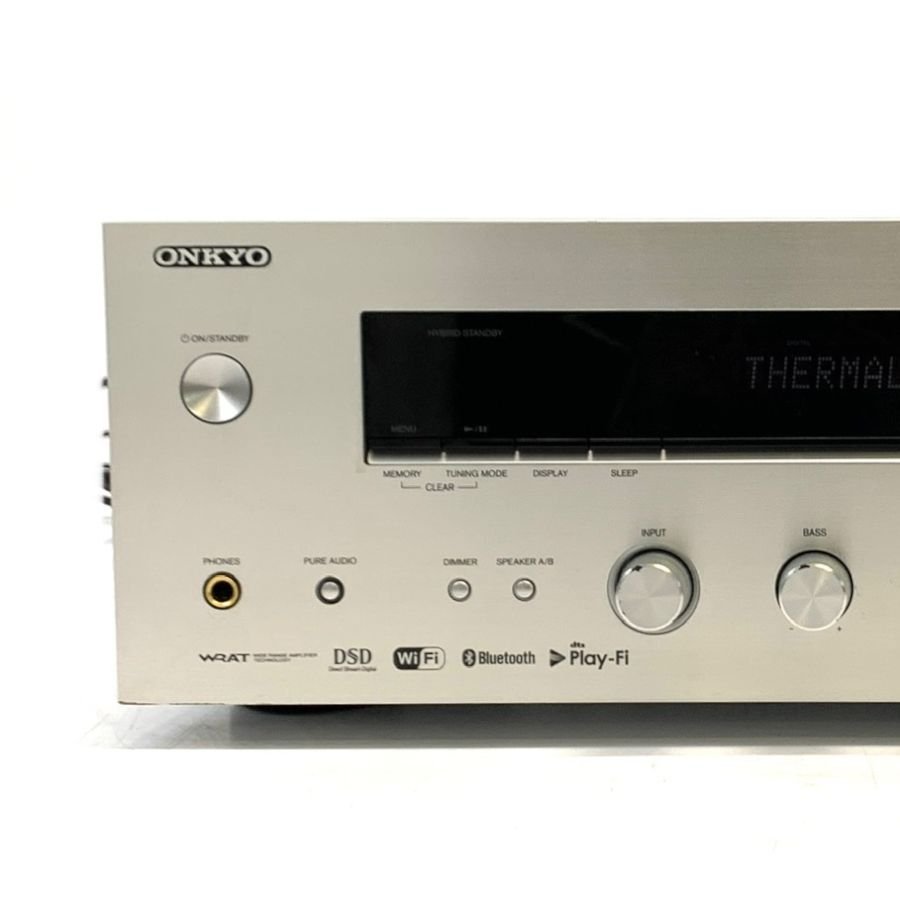 ONKYO TX-8250 オンキヨー ネットワークステレオレシーバー AVアンプ ※起動不良あり 状態説明あり◆ジャンク品【福岡】_画像2