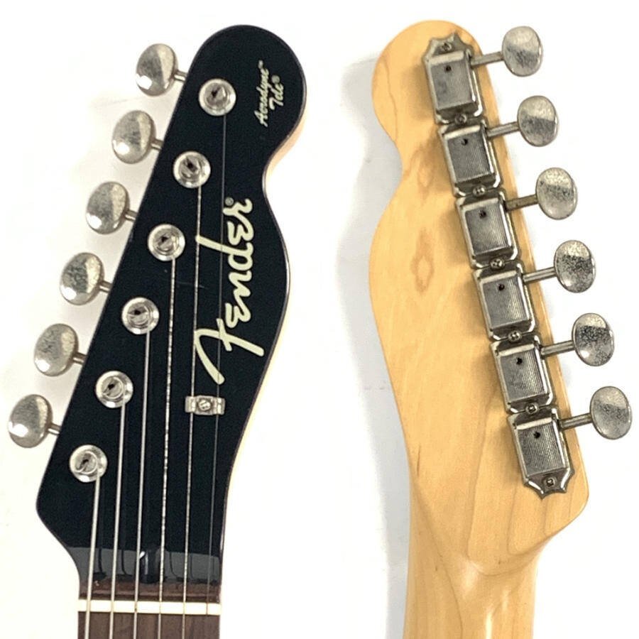 Fender Japan ATL フェンダー エレキギター シリアルNo.S036259 黒系 CRAFTED IN JAPAN表記 ソフトケース付き★現状品_画像6