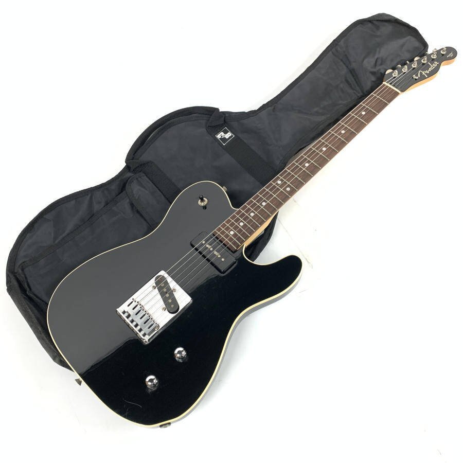 Fender Japan ATL フェンダー エレキギター シリアルNo.S036259 黒系 CRAFTED IN JAPAN表記 ソフトケース付き★現状品_画像1