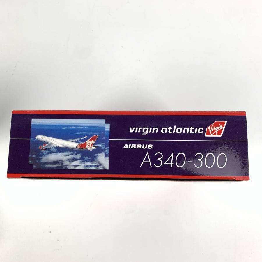 DRAGON WINGS ドラゴンウイングス 1/400 Virgin atlantic エアバス A340-300 他 ダイキャストモデル 全4機セット 取説/元箱付き＊現状品_画像6