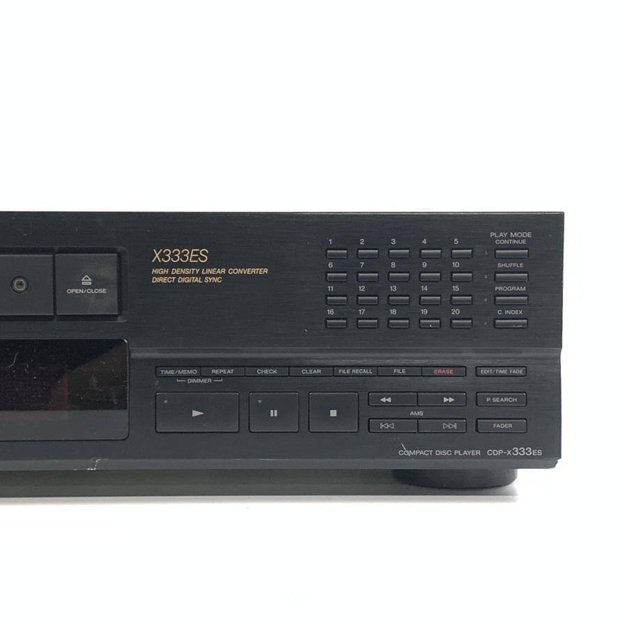 SONY CDP-X333ES ソニー CDプレーヤー◆現状品_画像3