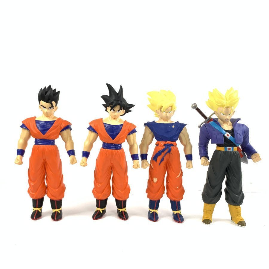 バンプレスト ドラゴンボールZ ビッグサイズ ソフビ フィギュア まとめ売り 4体セット 全高:約300～320㎜＊ジャンク品_画像1