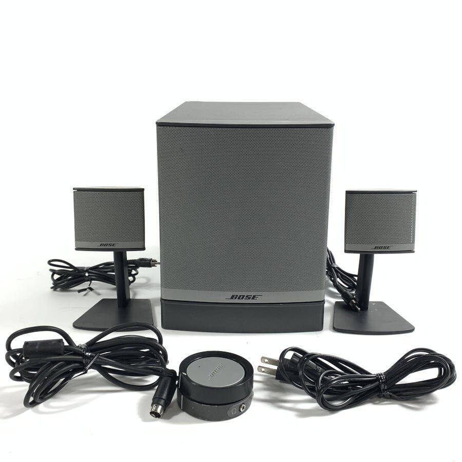 BOSE COMPANION 3 SERIES Ⅱ マルチメディア PCスピーカー [本体/コントローラ/サテライトスピーカー] 電源コード付き◆ジャンク品【TB】_画像1