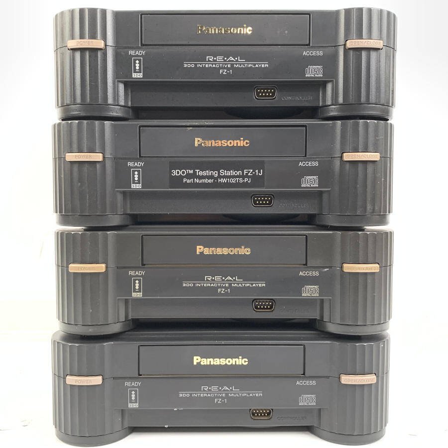 Panasonic パナソニック 3DO ゲーム機本体 まとめ売り 4台セット＊ジャンク品【GH】の画像2