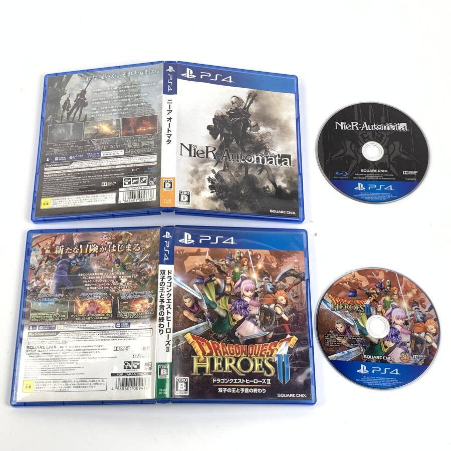  knee a AT ta/ Spider-Man / Metal Gear Solid / dragon . as other PS4 soft game soft summarize 10 pcs set operation verification ending * present condition goods 