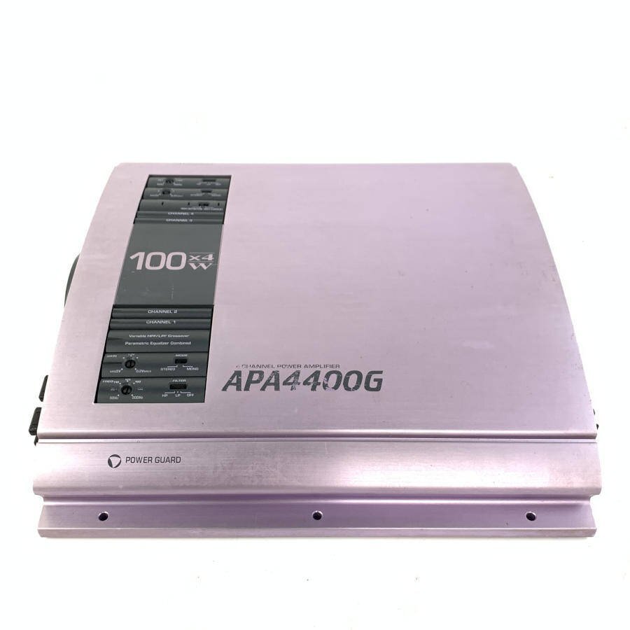 ADDZEST アゼスト APA4400G カーアンプ○現状品の画像1