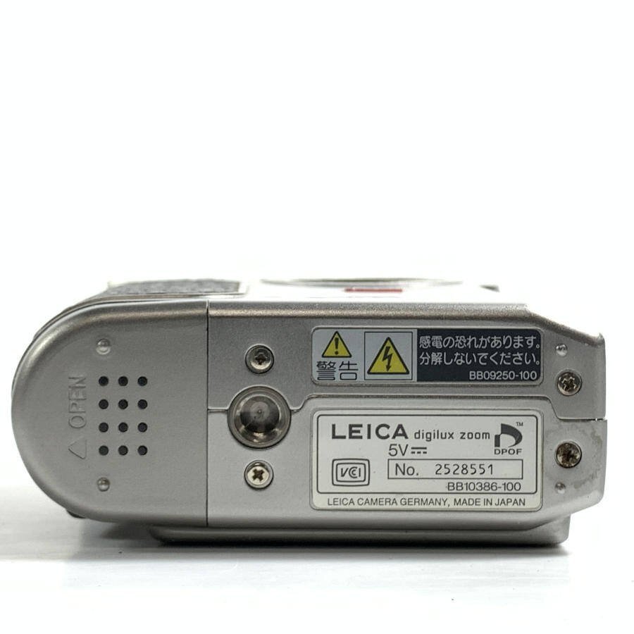 LEICA ライカ digilux zoom コンパクトデジタルカメラ [ケーブル/説明書/メモリーカード/他(付属品欄参照)]付き●1週間保証【TB】_画像7