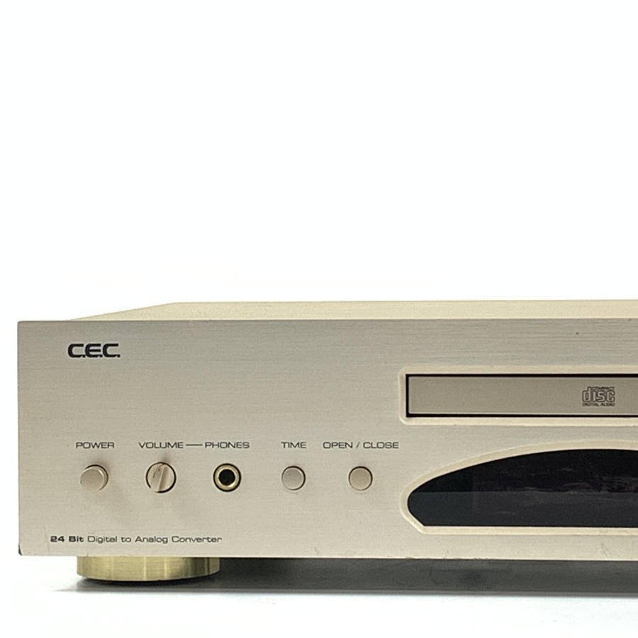 C.E.C. CD3300 CDプレーヤー◆現状品_画像2