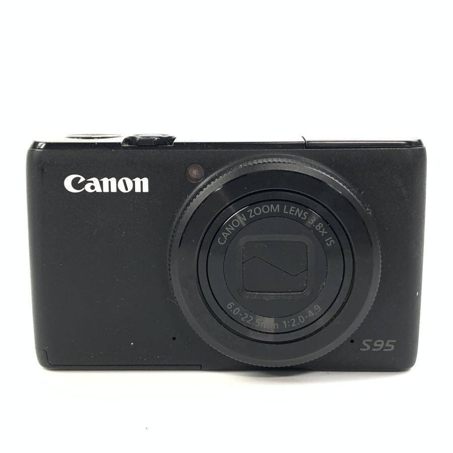 Canon キヤノン PowerShot S95 コンパクトデジタルカメラ バッテリー付き●1週間保証_画像3