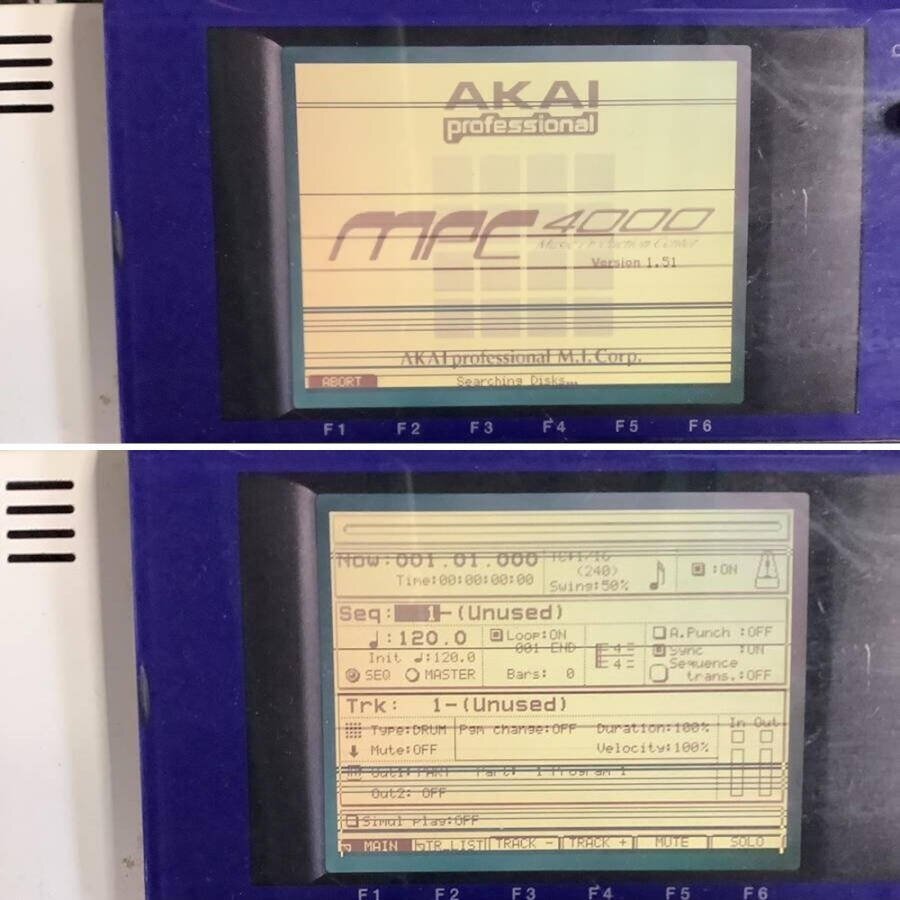AKAI Akai MPC4000 сэмплер * текущее состояние товар 