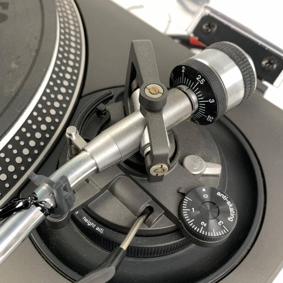 Technics SL-1200MK3 テクニクス レコードプレーヤー DJ [カートリッジ:SHURE M44G]　スリップマット付き★1週間保証_画像4