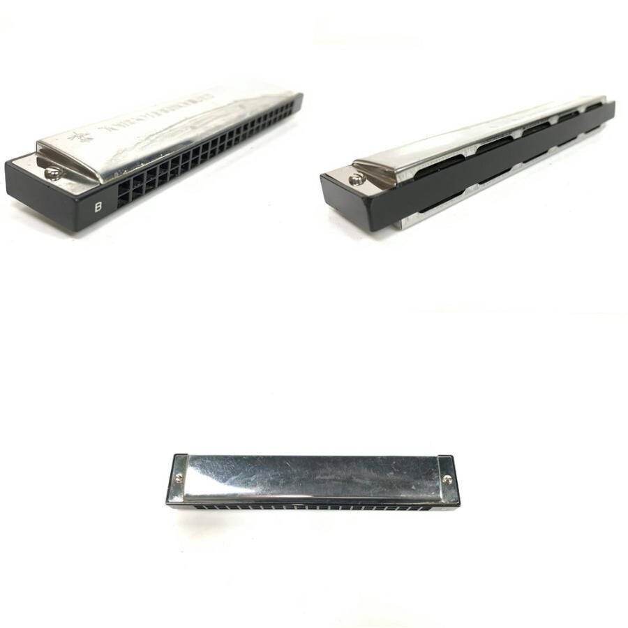 TOMBO dragonfly harmonica summarize 8 pcs set [TOMBO BAND Deluxe:Am/A#/C/G/Gm/G# & TOMBO:HAMONICA21 A/B] case attaching * junk 