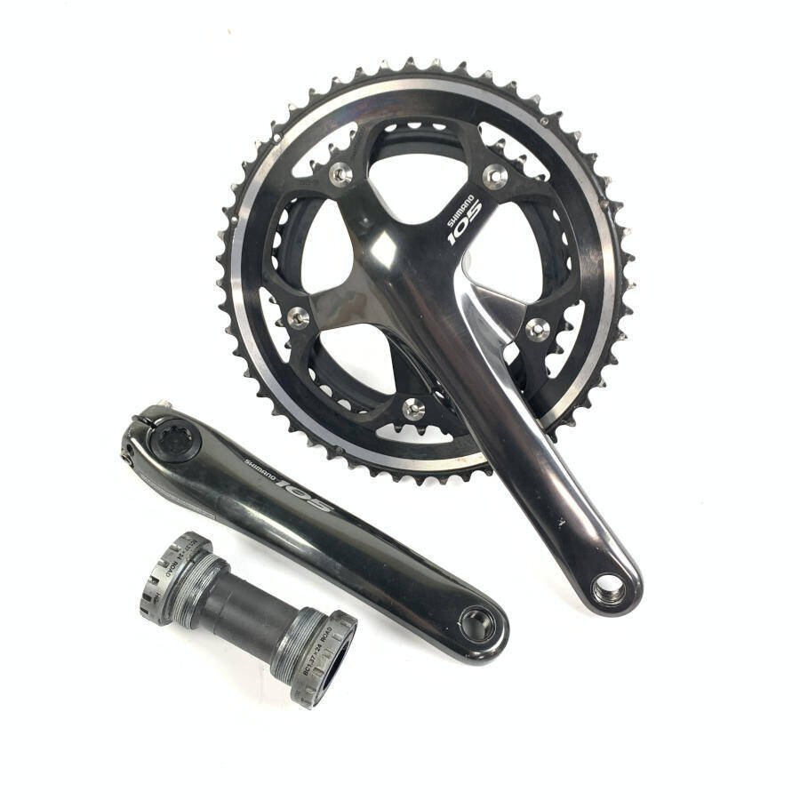 SHIMANO Shimano Shimano 105 FC-5600 52/39T 10s /SM-BB6700 crank set /BB* present condition goods 