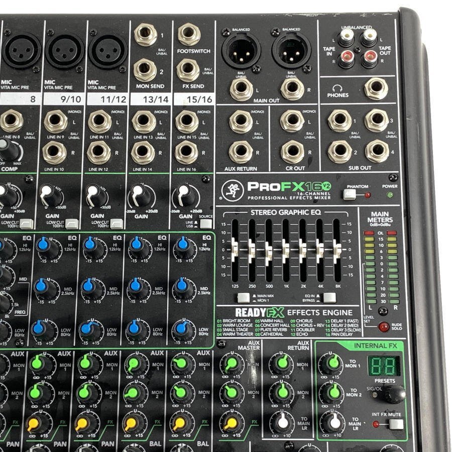 MACKIE Mackie PRO FX16 V2 mixer 16-CHANNEL Professional Effects Mixer* present condition goods 
