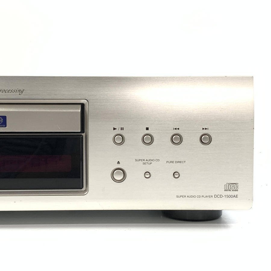 DENON デノン DCD-1500AE SACD/CDプレーヤー◆現状品_画像3