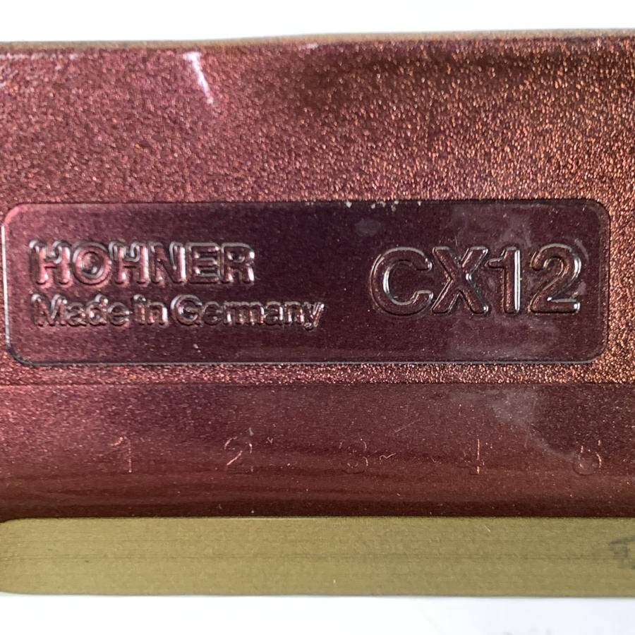 HOHNER ホーナー CX12 & THE64CHROMONICA クロマチックハーモニカ 全2点セット★ジャンク品_画像6