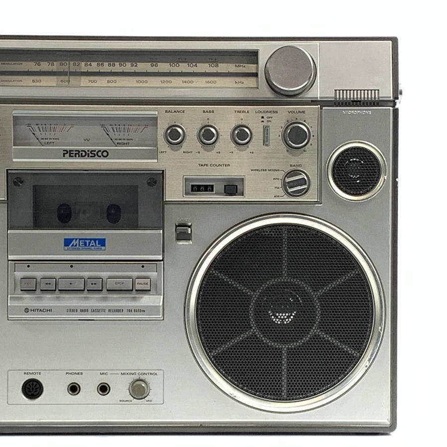 HITACHI PERDISCO TRK-8600RM 日立 大型ラジカセ パディスコ◆現状品の画像3