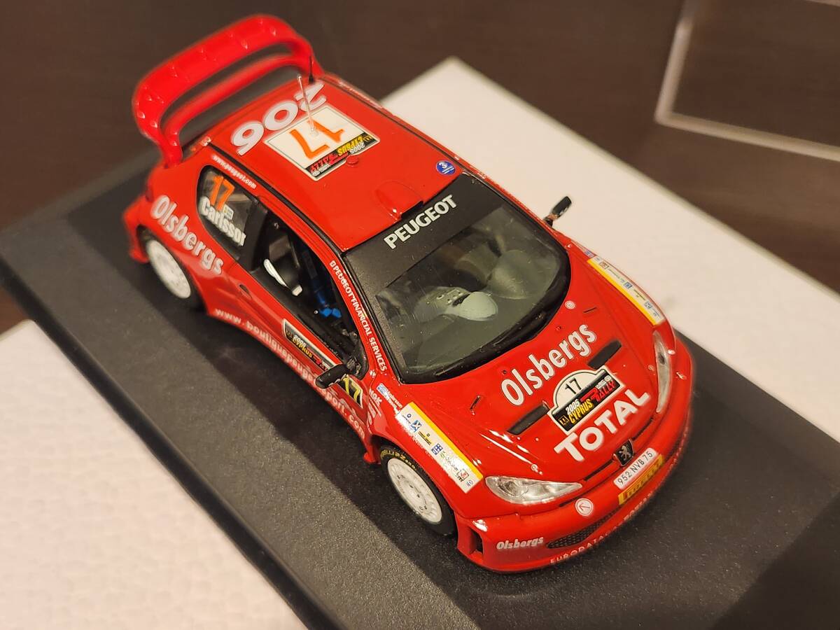 イクソ 1/43 プジョー 206 WRC ixo_画像7