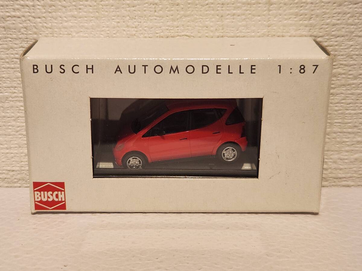 BUSCH 1/87 メルセデス・ベンツ Aクラス 外箱欠品_画像1