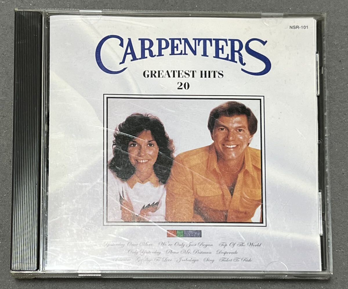 CD★カーペンターズ CARPENTERS / GREATEST HITS 20 直輸入盤 帯付き