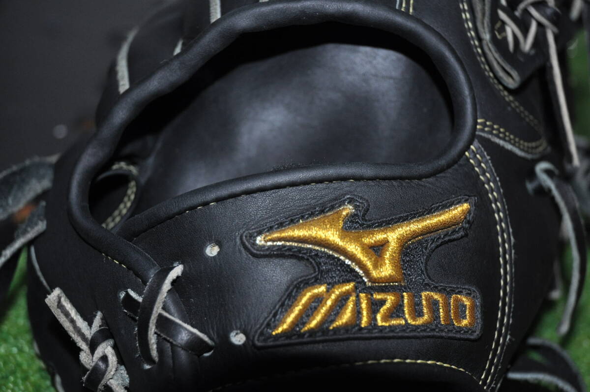 ミズノプロ MIZUNO PRO 内野用 硬式グローブ 即戦力　最高級キップレザー　専用グラブ袋付き_画像3