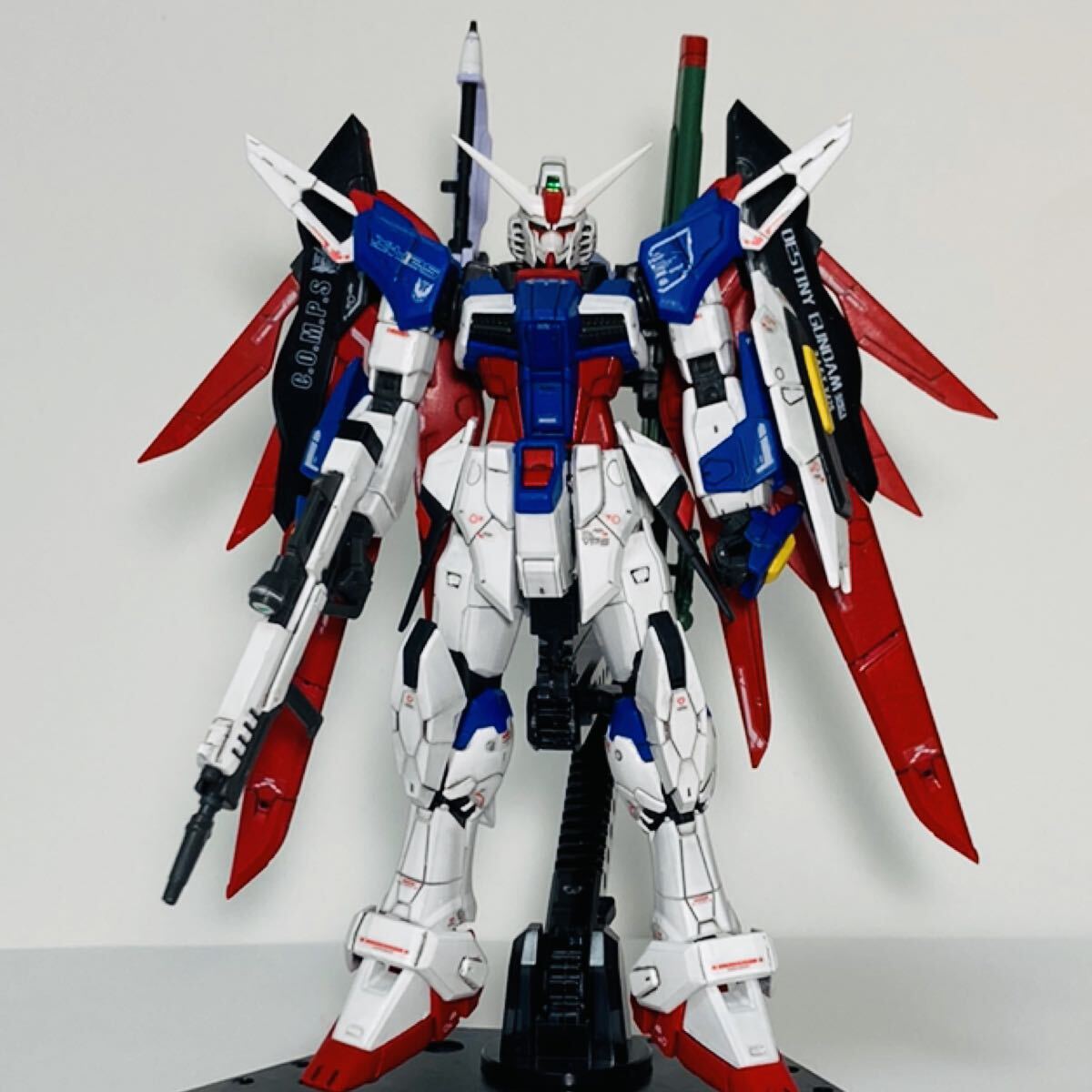 RG1/144デスティニーガンダムspec IIカラー塗装済み完成品_画像4