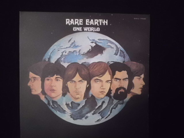 Rare Earth One World(LP)中古盤 1971　送料無料 _画像1