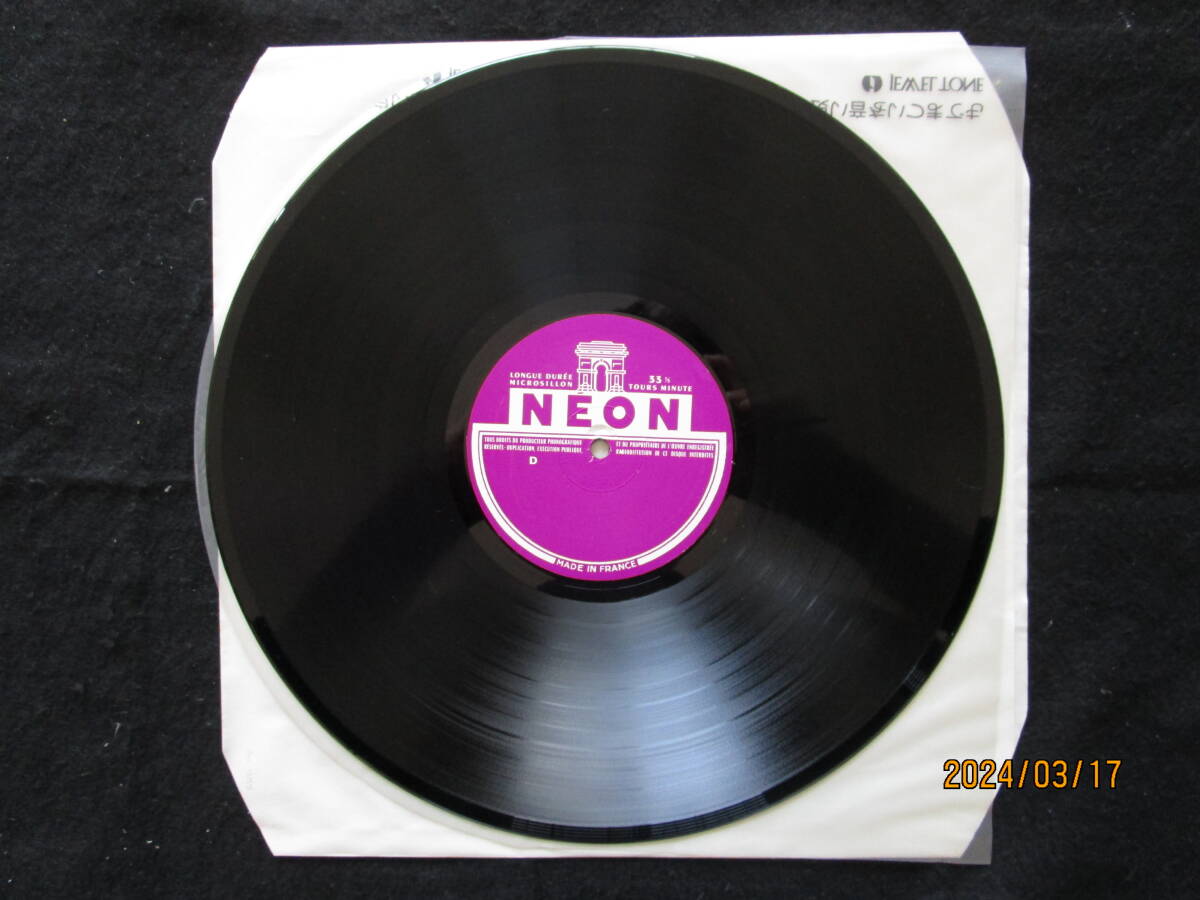 希少 ビンテージ レア 豪華見開きジャケ les Beatles A PARIS ビートルズ LPレコード Vinyl NEON Records 1964 1965 CONCERTS Olympia LIVE_画像6