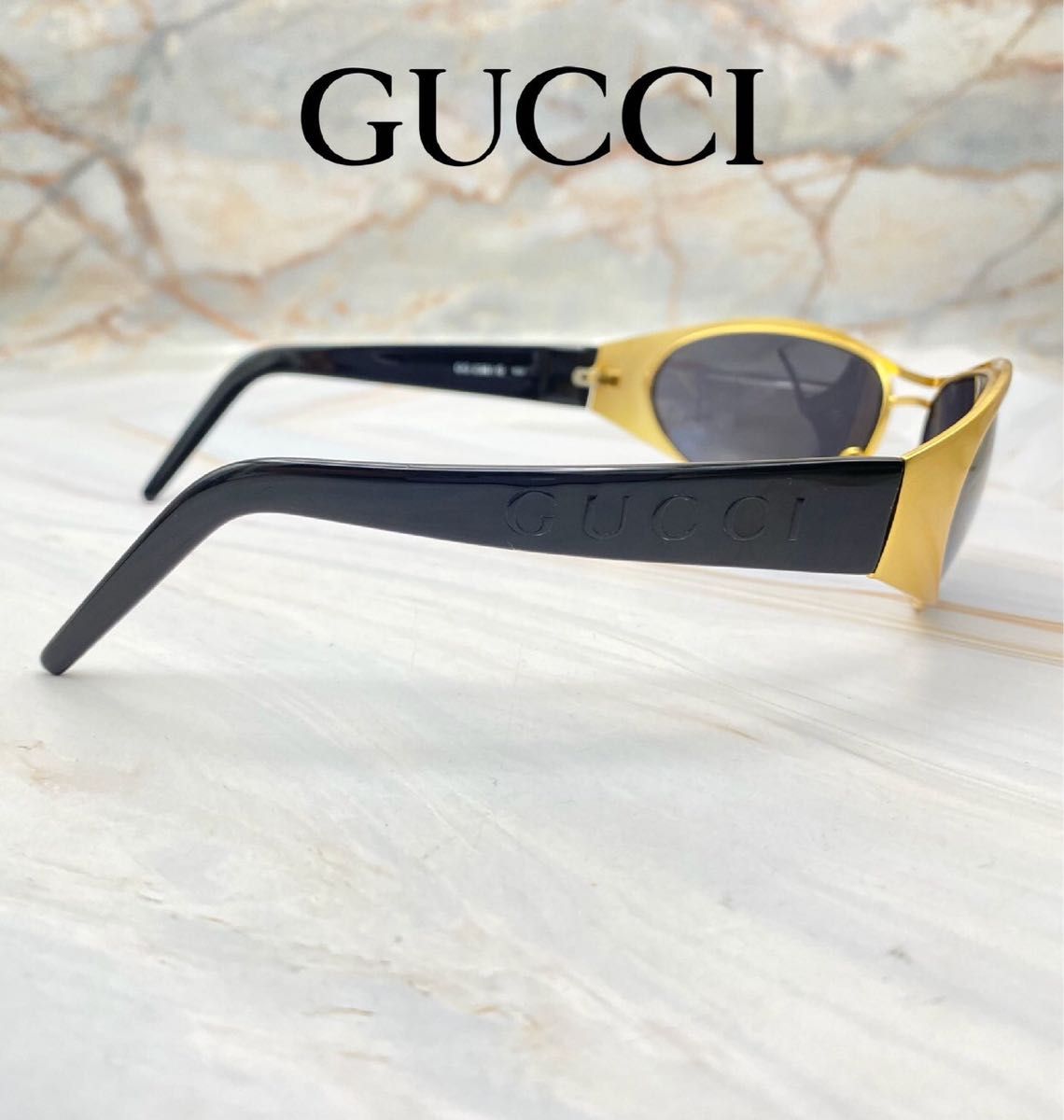 美品】GUCCI グッチ サングラス タグ付 ケース付 外箱つき