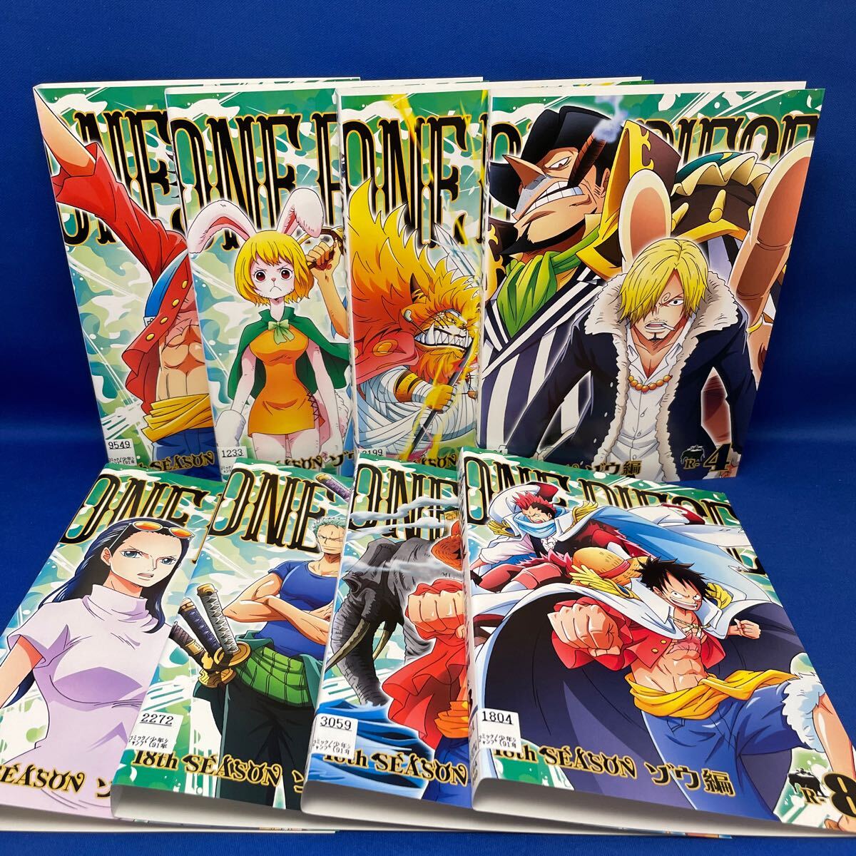 【DVD】ONE PIECE ワンピース ゾウ編 1-8巻 全巻 セット アニメ レンタル落ち 18th SAESON _画像2